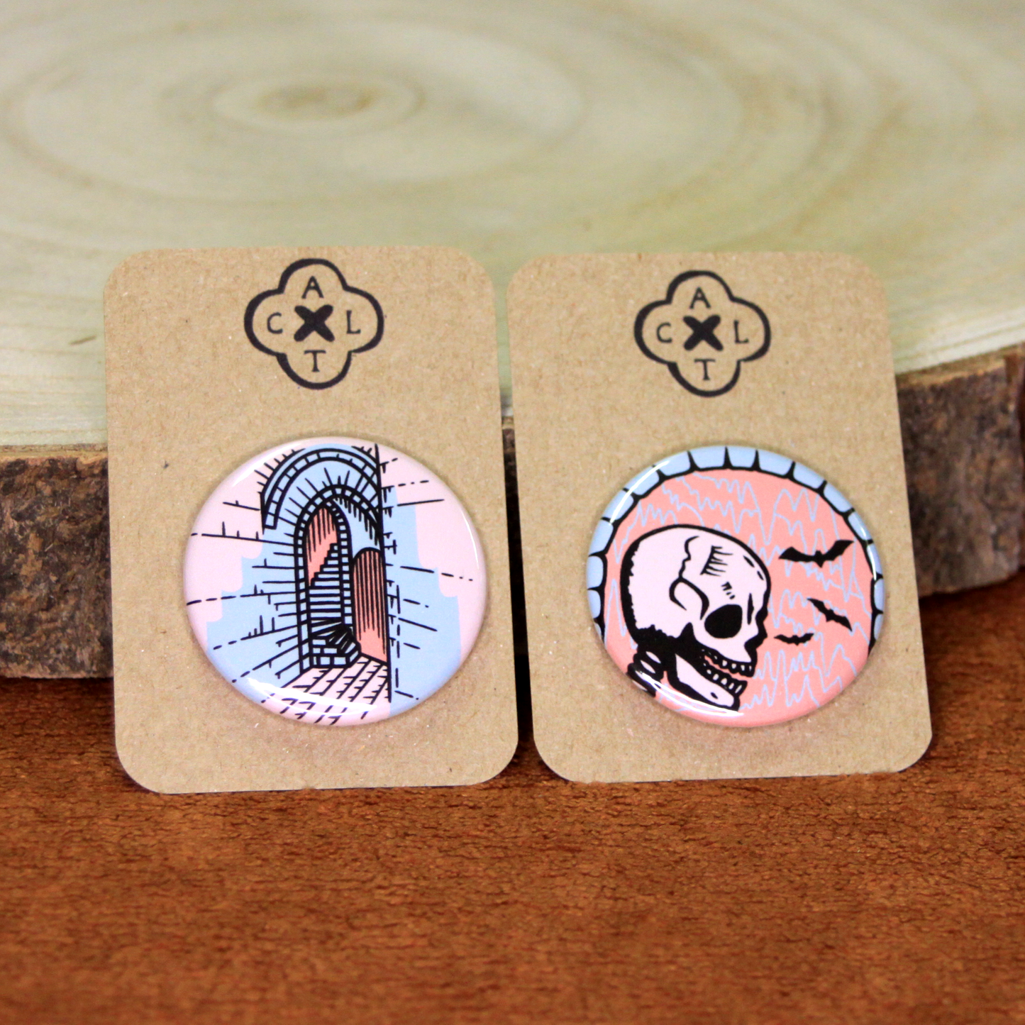 Corridor / Catacombs Pin Badge
