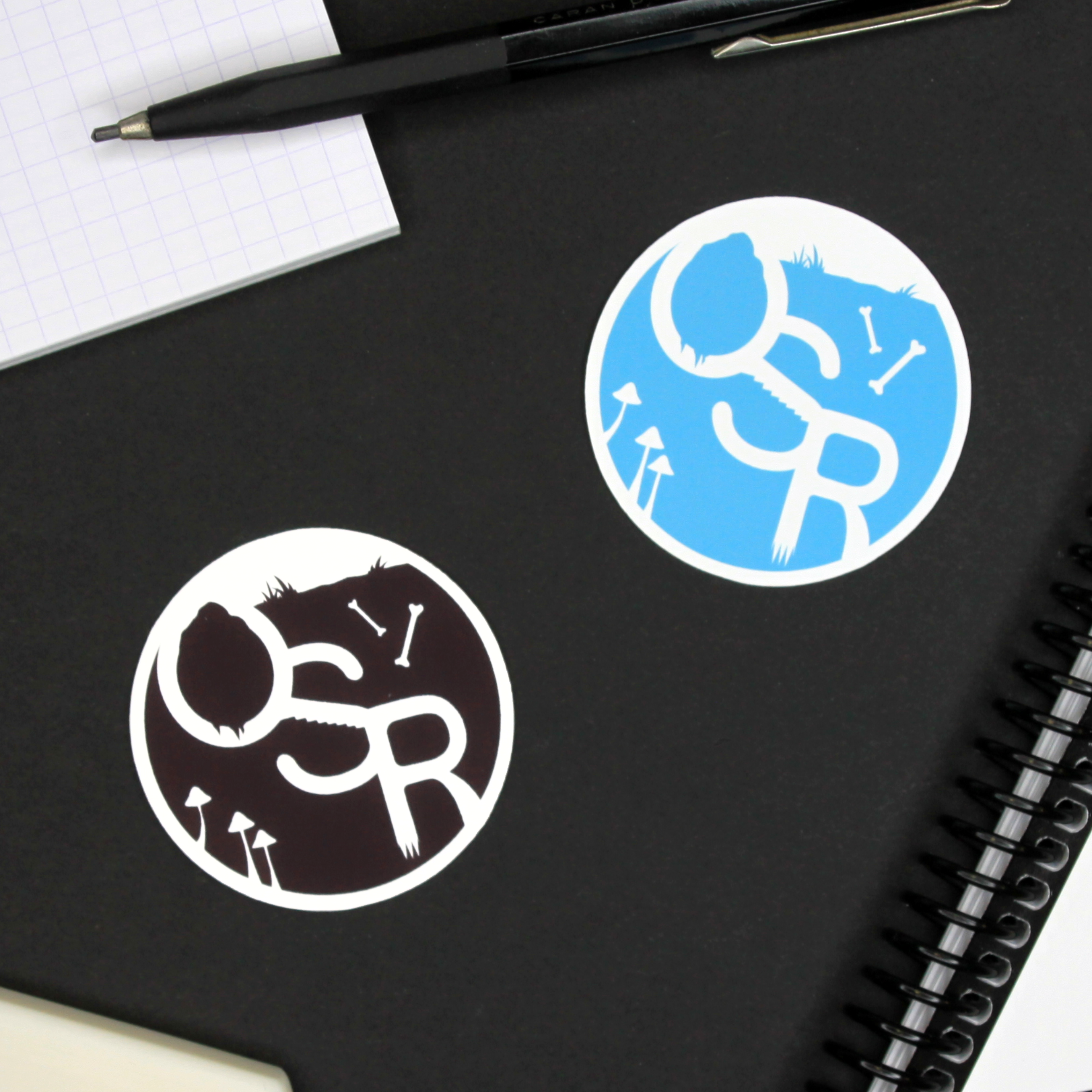 Sticker Osc OSR Stickers - Set of 2 – Atelier Clandestin