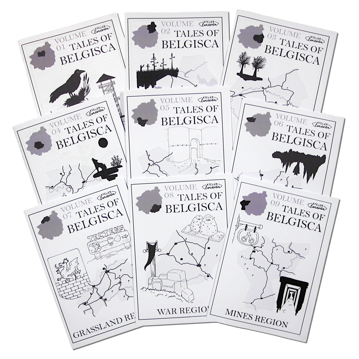 Tales of Belgisca Vol. 1-9 PDF Pack (ENG)