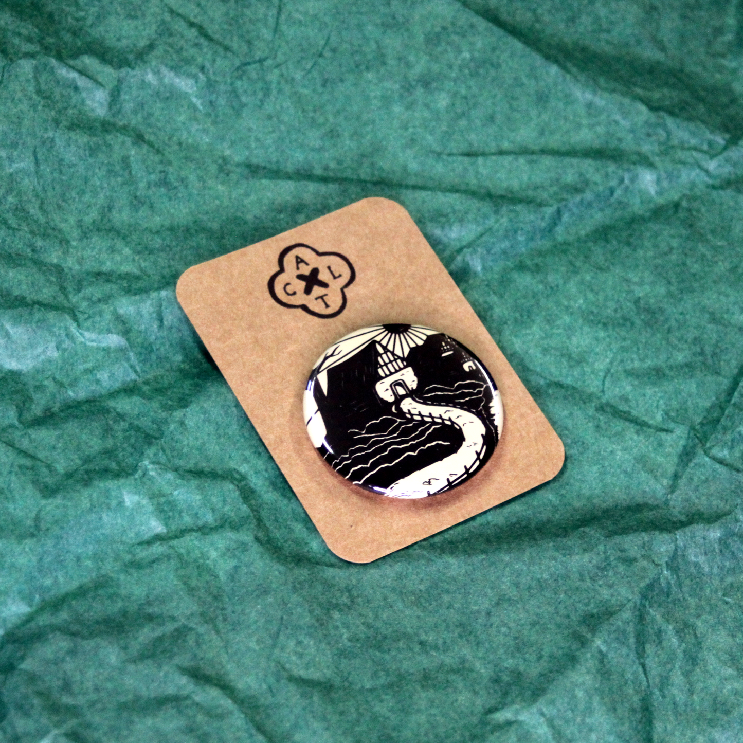 Sun / Hamlet Pin Badge