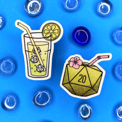 D20 Cocktails - Set of 2