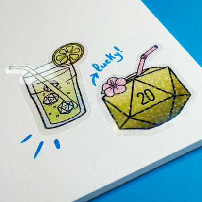 D20 Cocktails - Set of 2